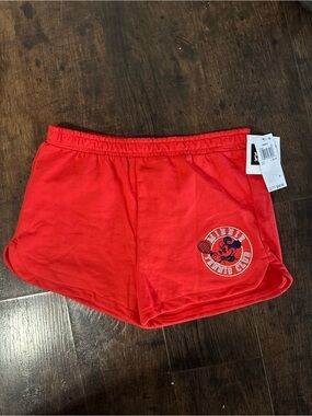 Disney Minnie Mouse Red Girls Shorts
